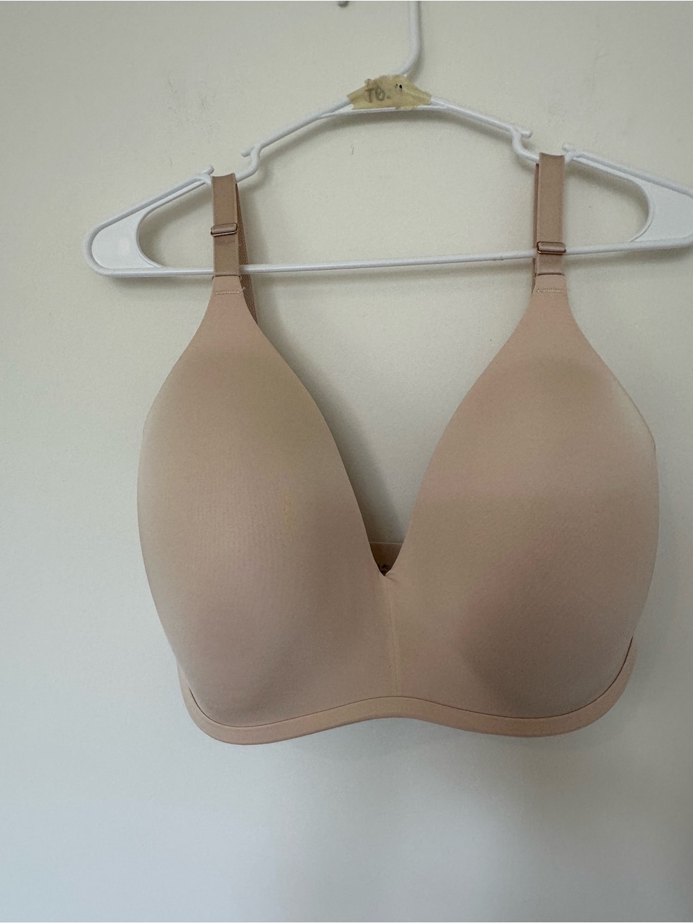 SOMA Vanishing 360 Wireless Bra 34G Tan Nude - Picture 2 of 5